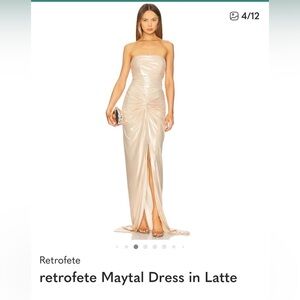 retrofete Maytal Dress in Latte